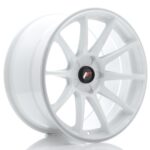 JR Wheels JR11 18x9,5 ET20-30 5H BLANK White - Image 2