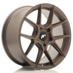 JR Wheels JR30 17x8 ET20-40 5H BLANK Matt Bronze - Image 2