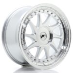 JR Wheels JR26 17x8 ET20-35 BLANK Silver Machined Face - Image 2