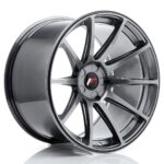 JR Wheels JR11 19x11 ET15-25 5H BLANK Hyper Black - Image 2