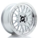 JR Wheels JR23 16x8 ET35 4x100 Hyper Silver w/ Machined Lip - Image 2