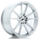 JR Wheels JR21 18x8,5 ET45 5x112/114 Silver Machined Face - Image 2