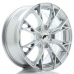 JR Wheels JR49 16x7 ET20-42 4H BLANK Silver Machined Face - Image 2