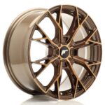 JR Wheels JR49 17x8 ET20-40 4H BLANK Platinum Bronze - Image 2