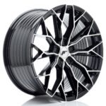 JR Wheels JR49 19x9 ET20-40 5H BLANK Gloss Black Machined Face - Image 2