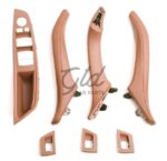 KIT Puxadores Champanhe BMW Série 5 F10 F11 F18 2010-2017 C/ Esp. Rebatível