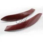 Conjunto de 2 Capas Puxador Carbono Vermelho BMW Série 3/4 F30 F31 F32 F36 2012-2017