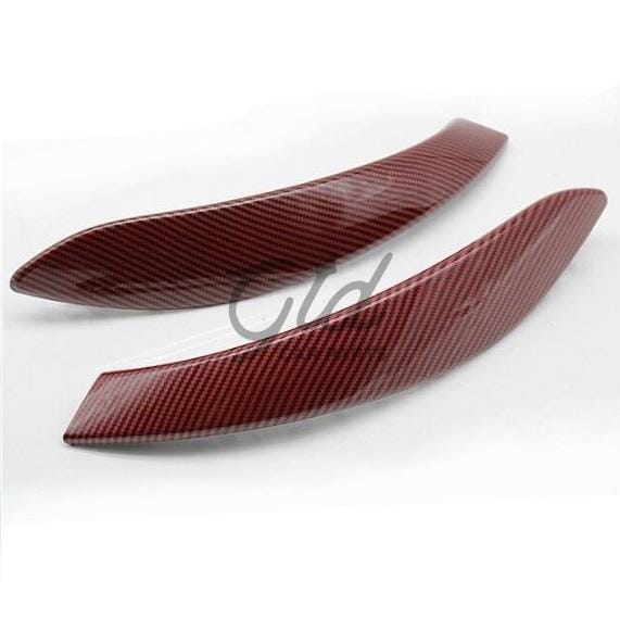 Conjunto de 2 Capas Puxador Carbono Vermelho BMW Série 3/4 F30 F31 F32 F36 2012-2017
