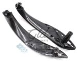 Conjunto de 2 Puxadores Frontais Carbono BMW Série 3/4 F30 F31 F35 F32 2012-2017