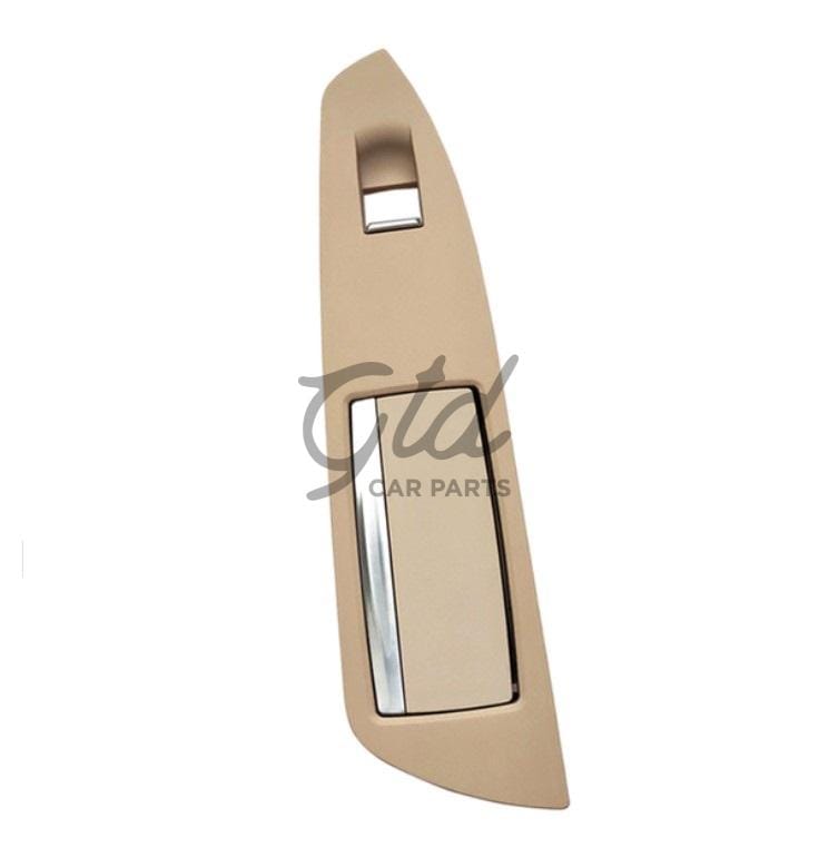 Moldura Bege Comutador de Vidros Traseiro Direito BMW Série 7 F01 F02 2014-2017