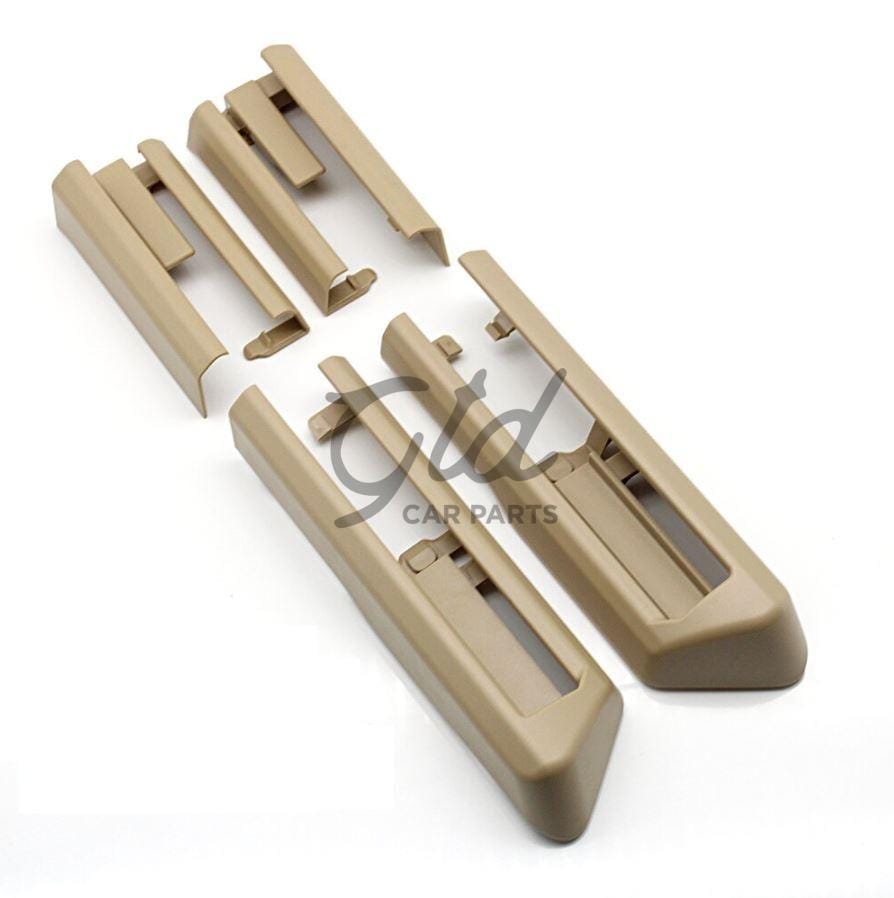 Pack 4 Frisos para Calhas Bancos Bege BMW 5 5GT 7 F10 F01 F07 LCI