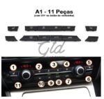 Conjunto de 11 botões Módulo Ar Condicionado BMW Série 5/6/7 X5 X6 F10 F16 2009-2020 - Image 2