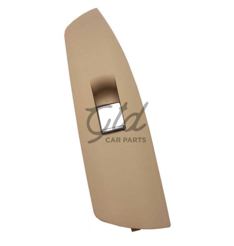 Moldura Bege Comutador de Vidros Frontal Direito BMW Série 7 F01 F02 2009-2016