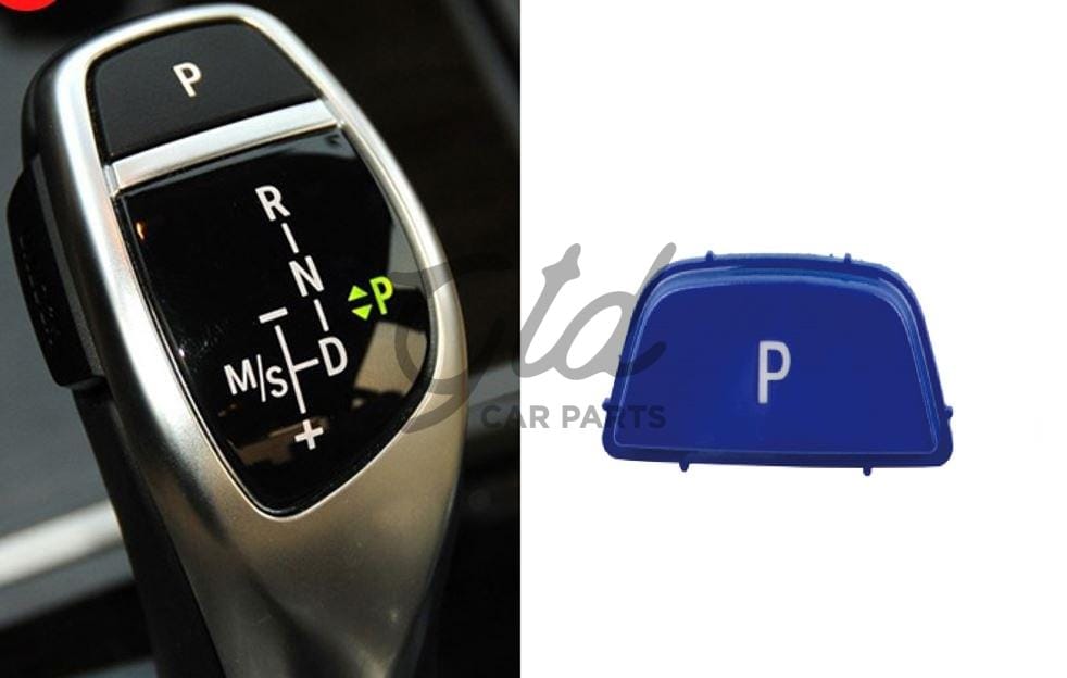 Botão ''P'' Caixa Automática Sport Azul BMW Série 3/5/7 X3 X4