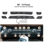 Conjunto de 12 botões Módulo Ar Condicionado BMW Série 5/6/7 X5 X6 F10 F16 2009-2020 - Image 5