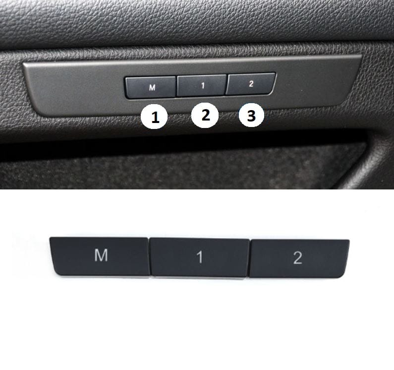 Botões Memória Banco Condutor BMW Série 5 F10 F11 F18 2010-2017