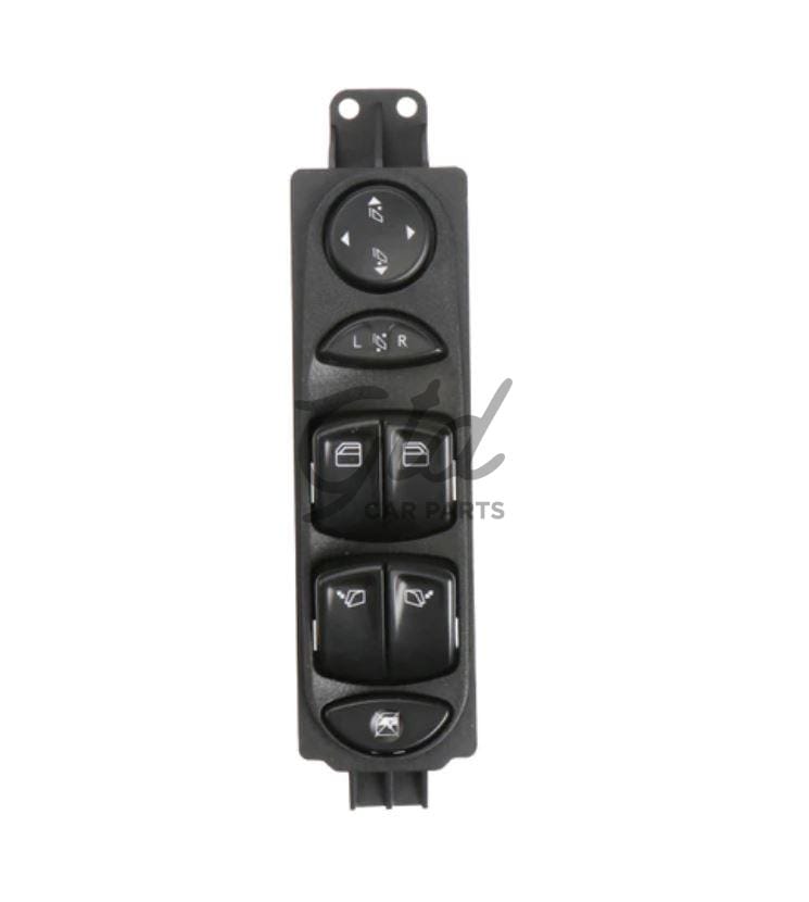 Comutador Vidros Condutor Preto Mercedes-Benz Vito Viano W649 W636 2010-2015 C/ Esp Rebatível