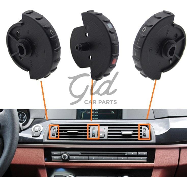 Reguladores Ventilação Central Frontal BMW Série 5 F10 F11 F18 2010-2017