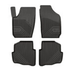 PACK 4 TAPETES BORRACHA NO.77 SKODA FABIA I 1999-2008