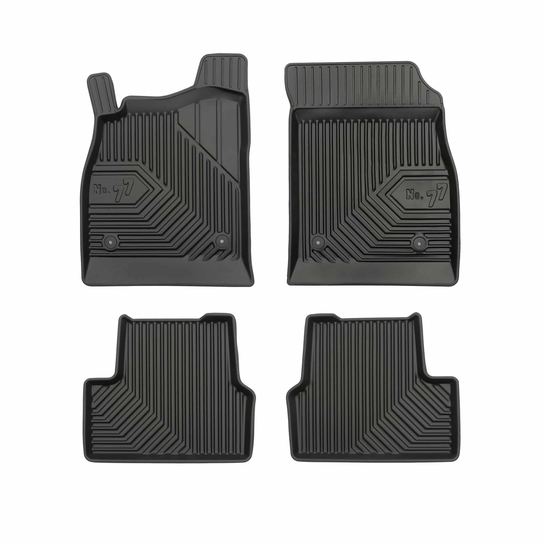 PACK 3 TAPETES BORRACHA NO.77 CHEVROLET CRUZE I 2008-2016