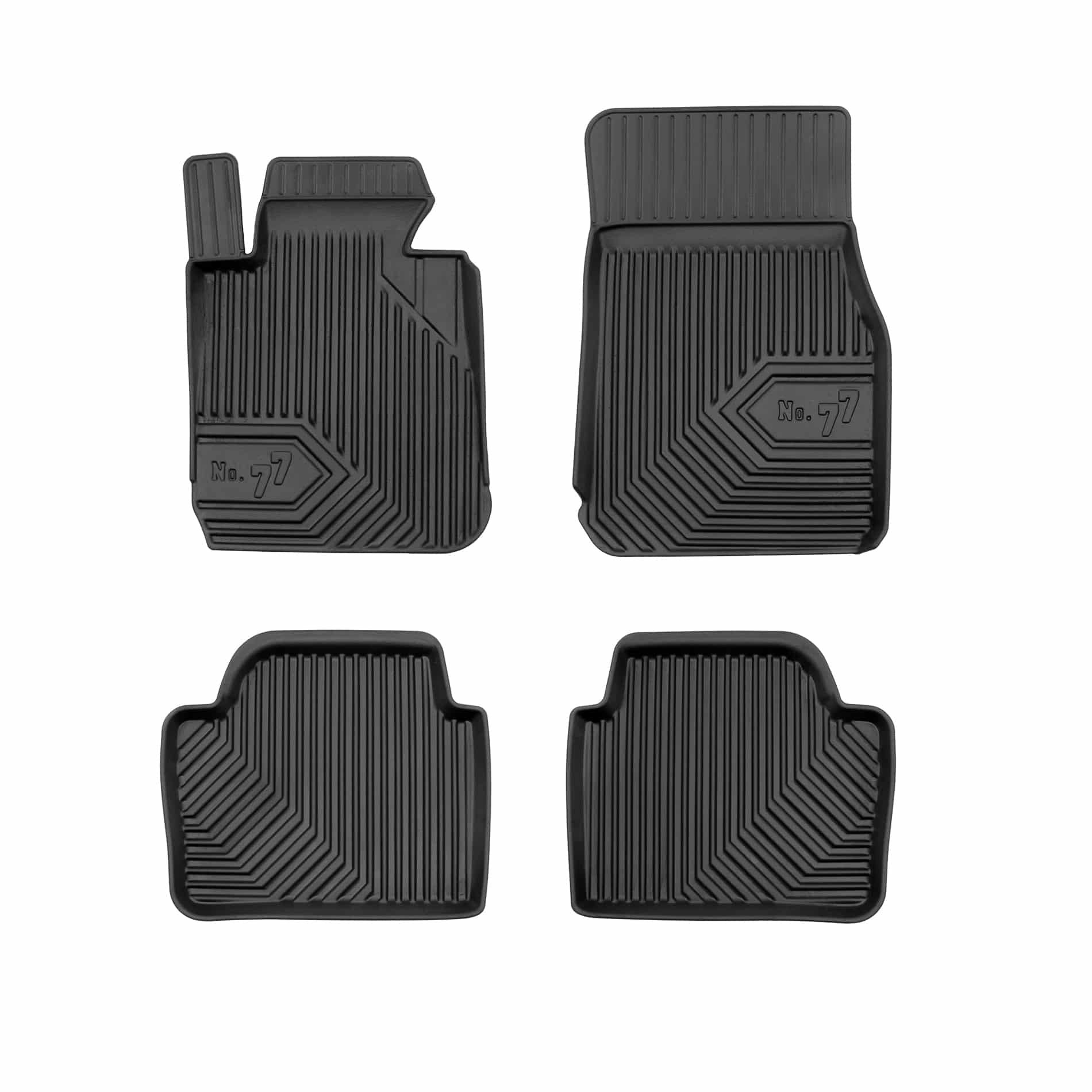 PACK 4 TAPETES BORRACHA NO.77 BMW Série 3 F30 SEDAN 2011-2018