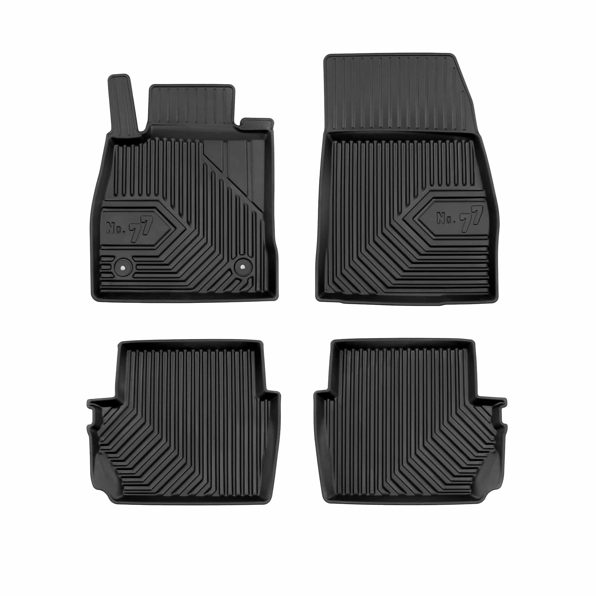 PACK 4 TAPETES BORRACHA NO.77 FORD PUMA 2019->