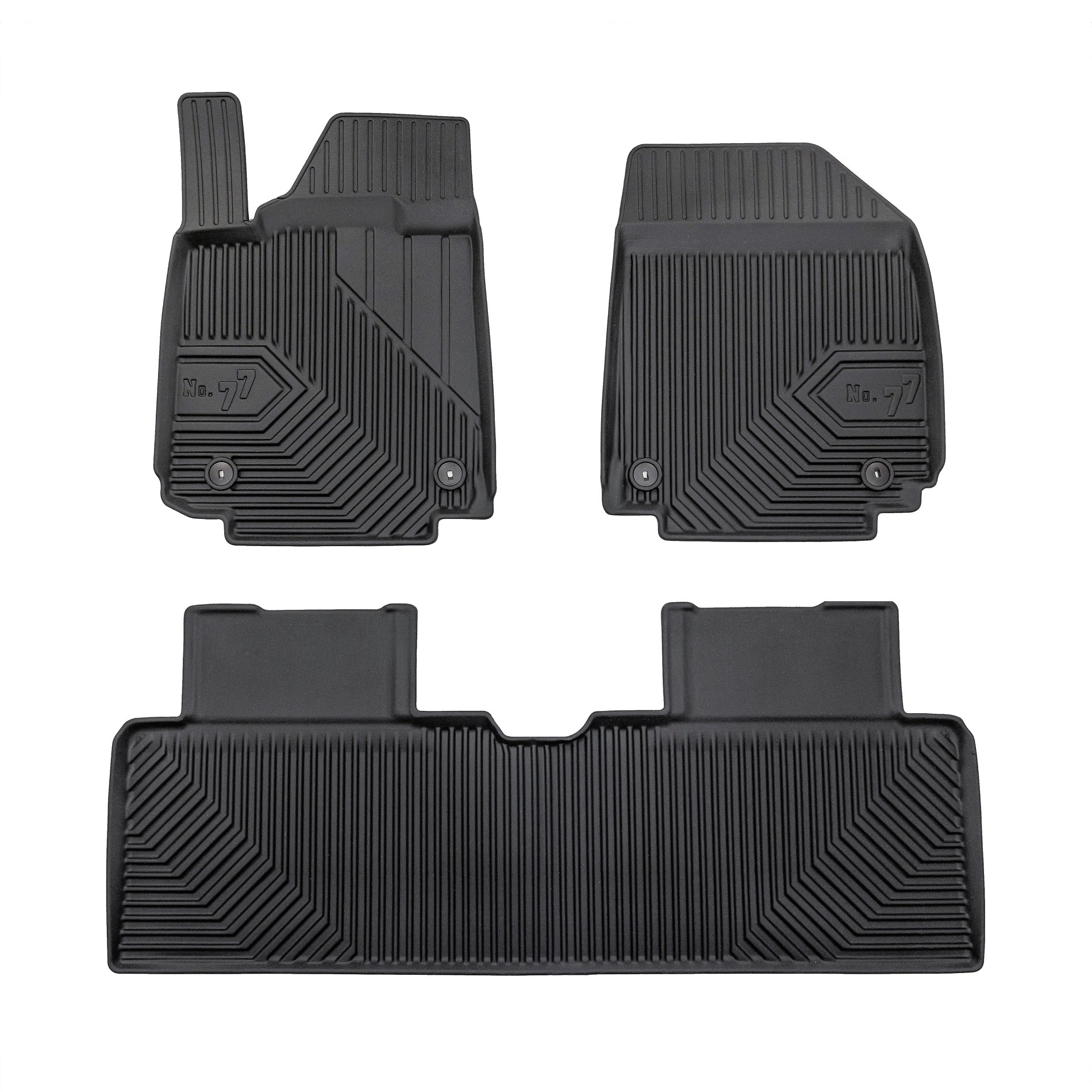 PACK 3 TAPETES BORRACHA NO.77 HYUNDAI IONIQ 6 2022->