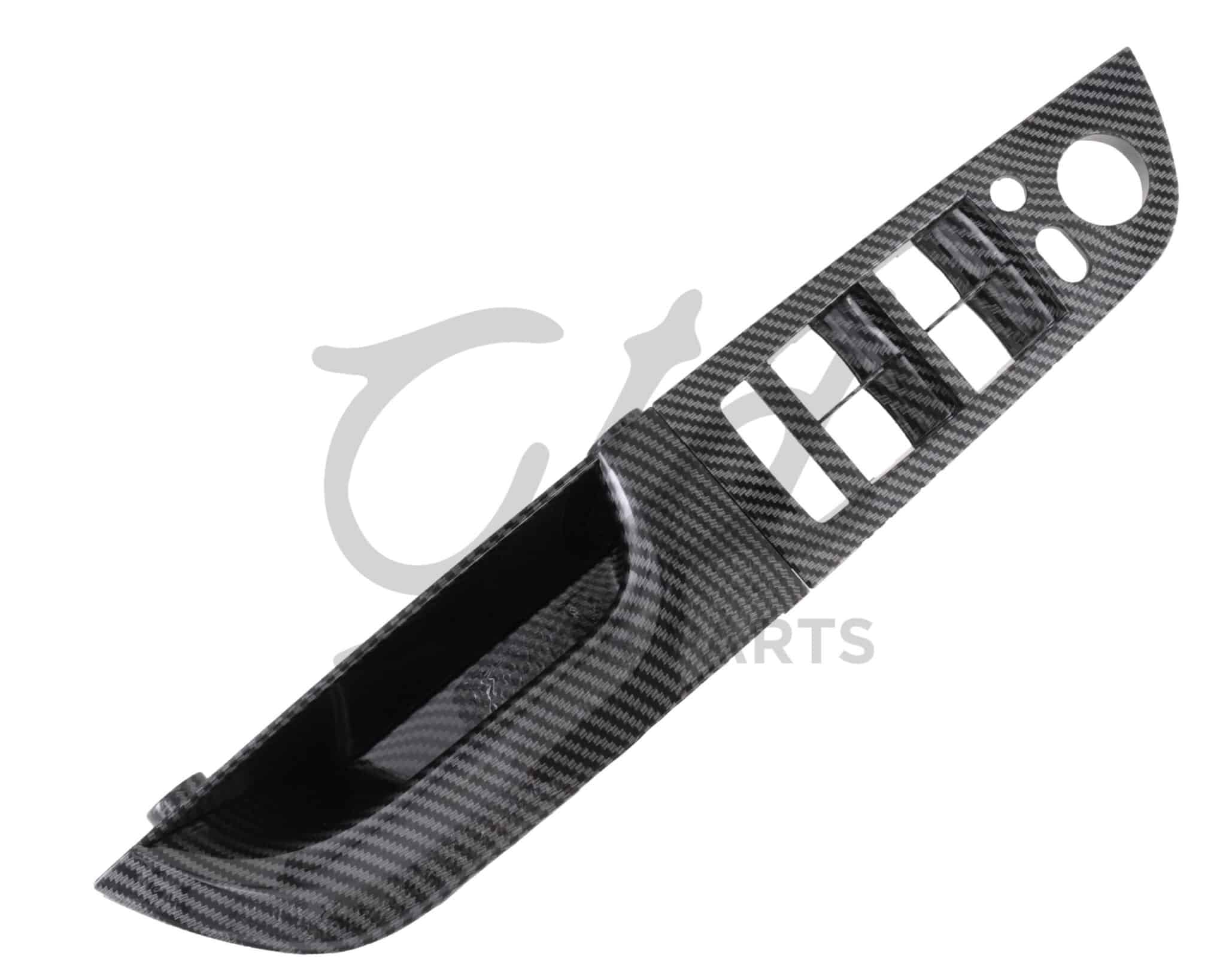 Puxador Condutor BMW Série 3 E90 E91 Carbono 35.5cm C/ Esp. Rebatível