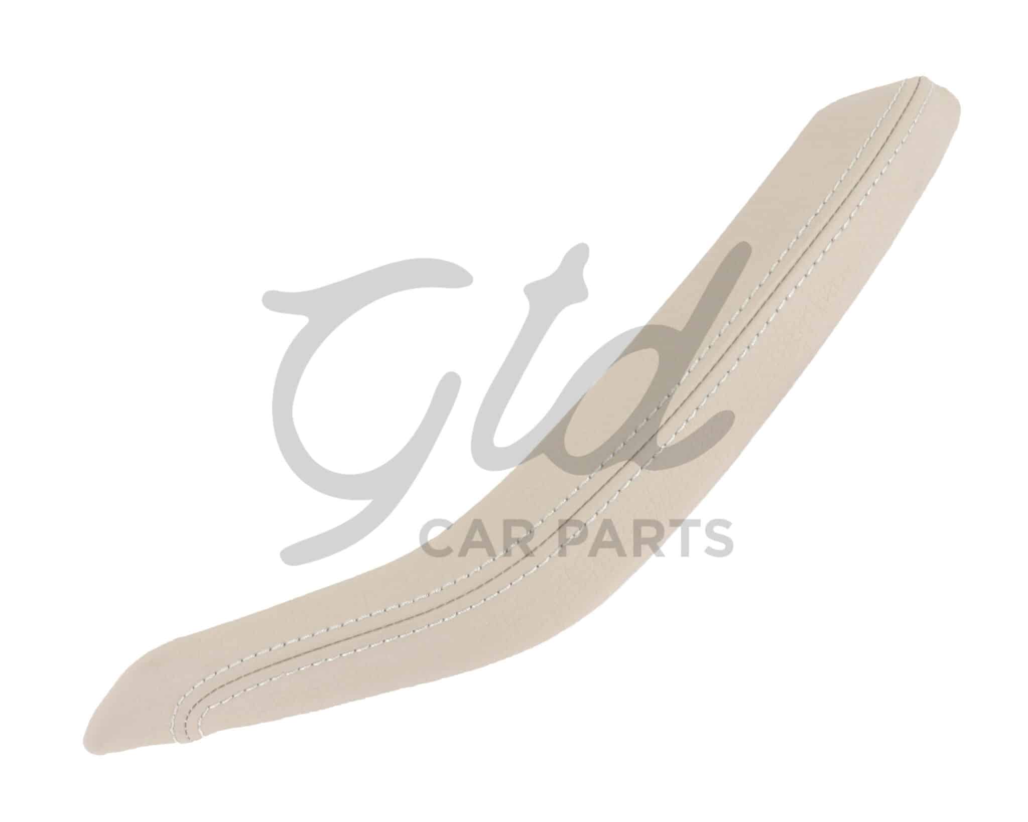 Capa Puxador Traseiro Esquerdo Pele Oyster BMW X5 X6 F15 F16 2014-2018