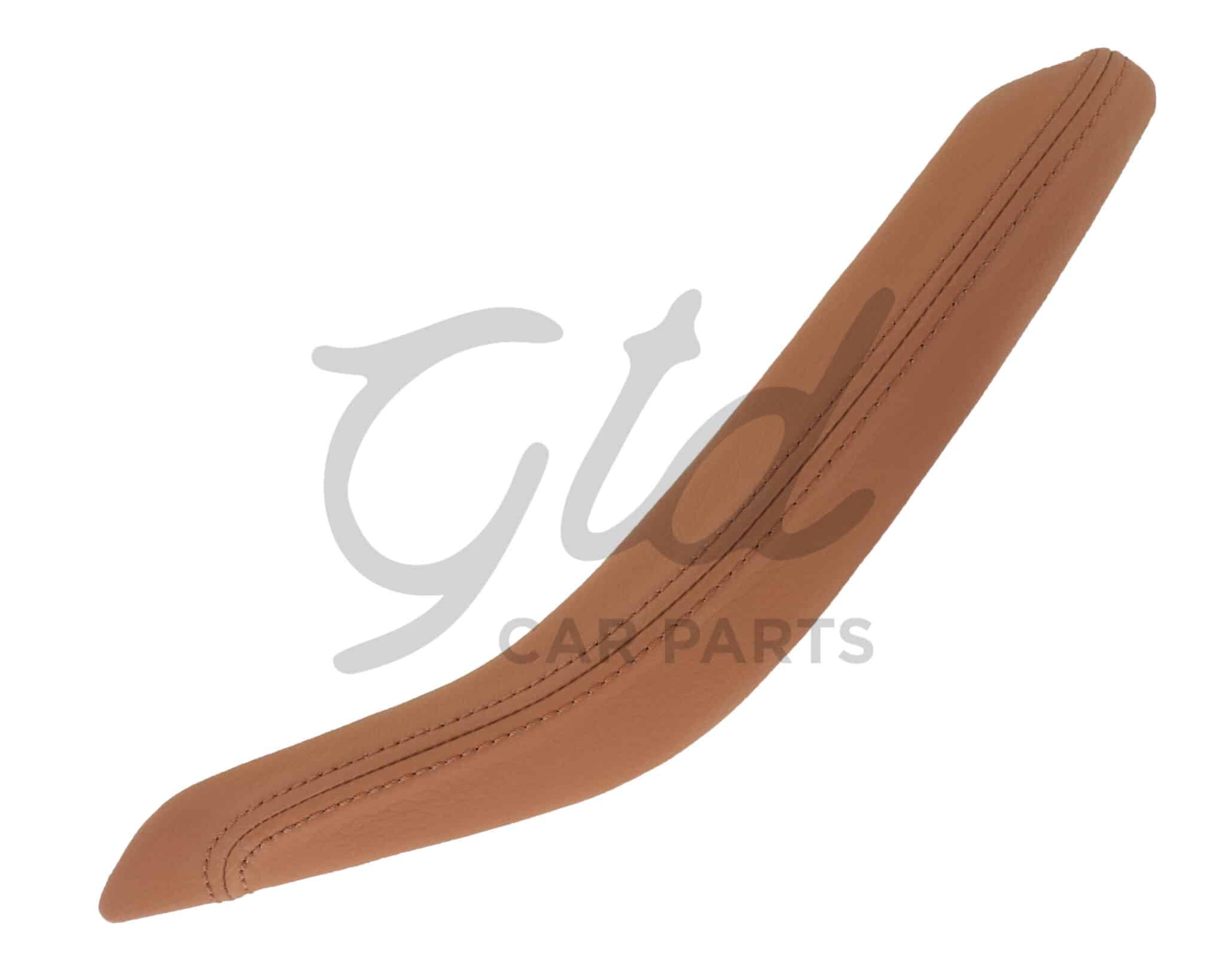 Capa Puxador Traseiro Esquerdo Pele Champanhe BMW X5 X6 F15 F16 2014-2018