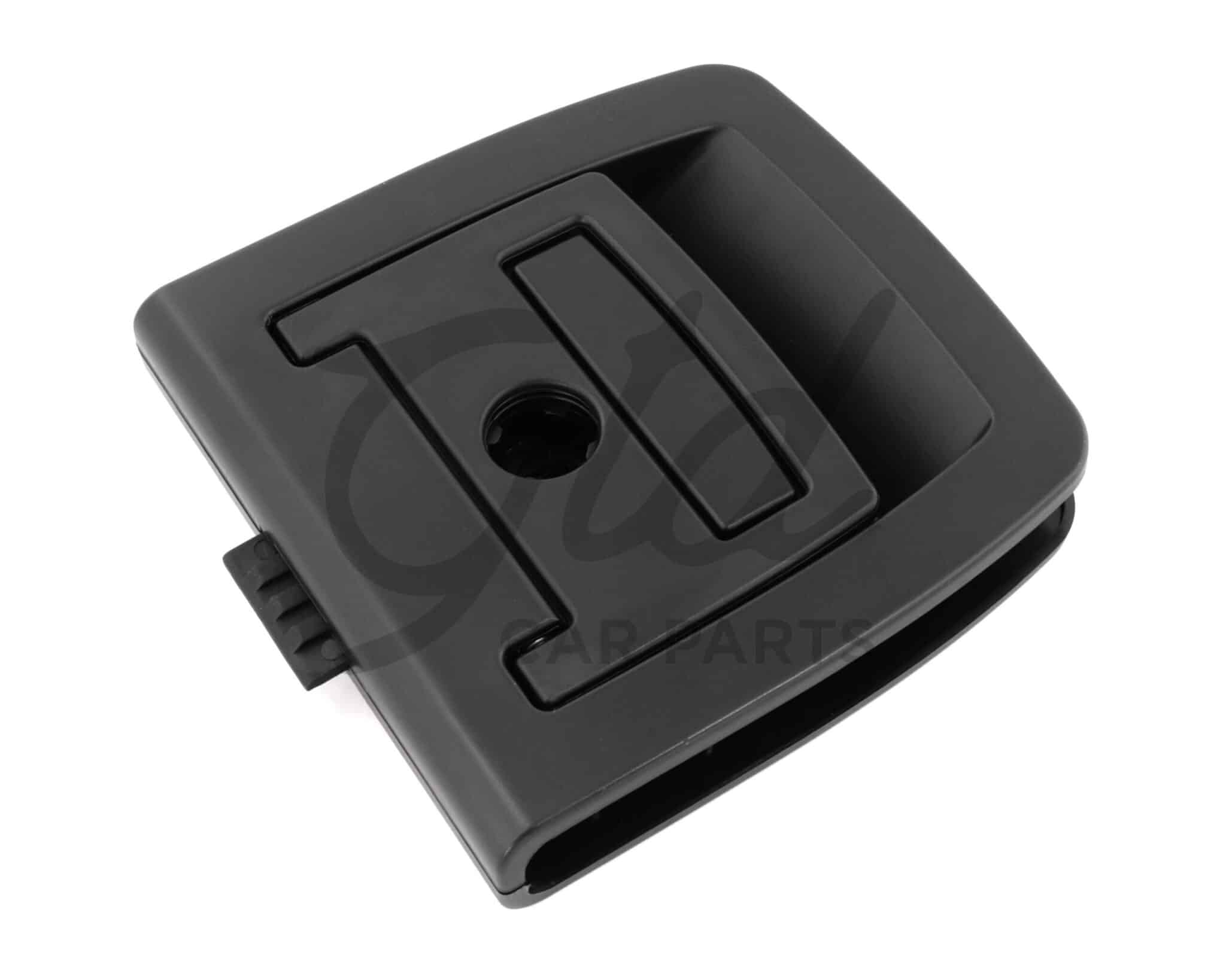 Puxador Tampa da Mala Preto BMW X5 X6 E70 E71 2007-2013 C/ Fechadura