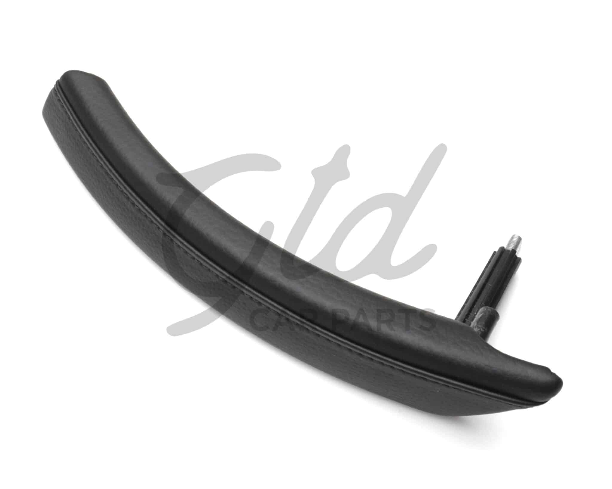 Puxador Frontal Direito Preto Pele BMW Série 5 LCI E60 E61 2008-2010