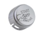 Botão Start Stop Cinza Brilhante BMW Série 1 2 3 5 6 7 X1 X2 X3 X4 X5 X6 F21 F22 F10 F11
