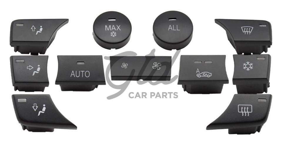 Conjunto de 11 Botões Módulo Ar Condicionado BMW Série 1 3 X1 X3 E82 E90 E84 F25