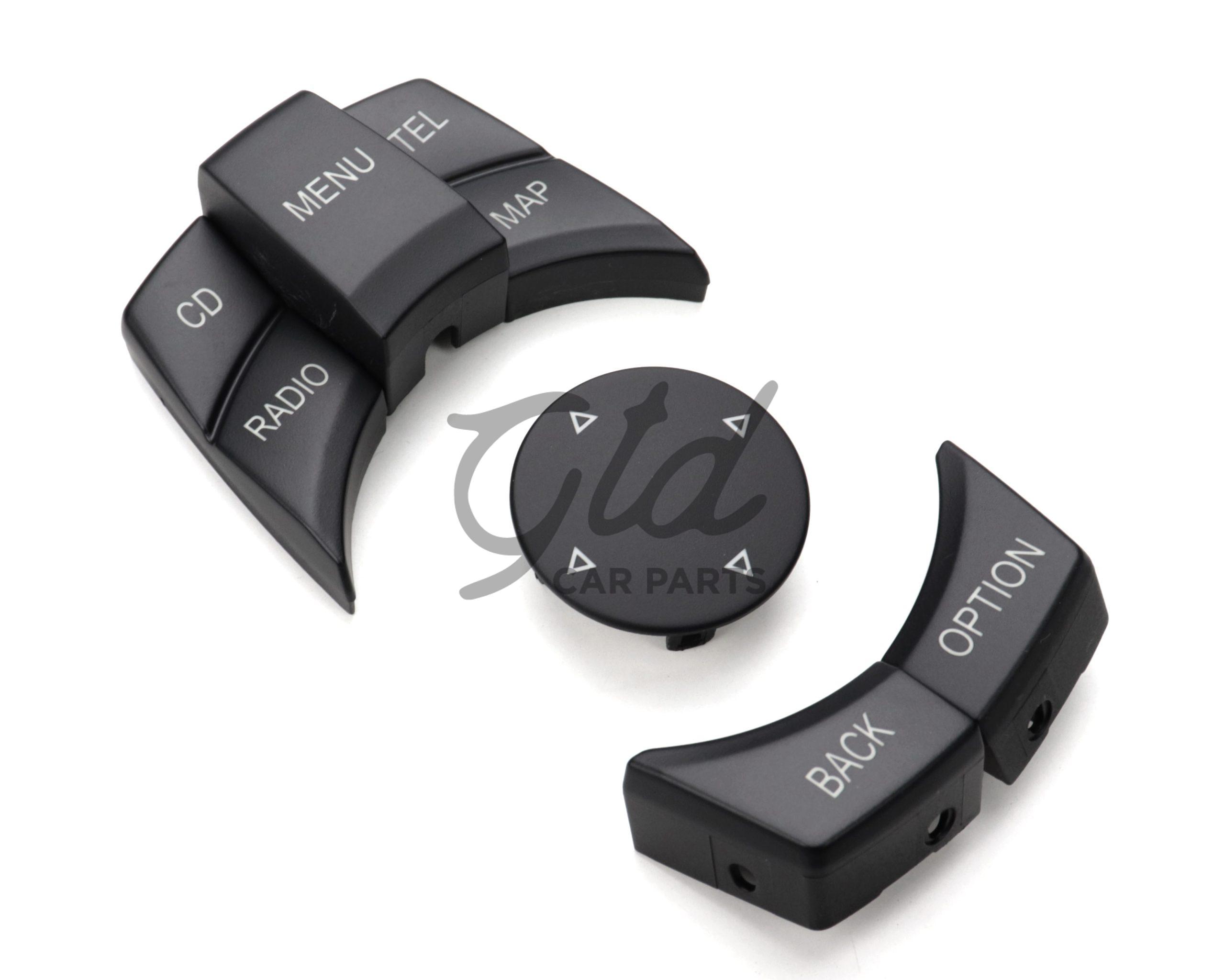 Conjunto de 6 Botões IDRIVE CIC BMW X1 X5 X6 Série 1/3/5 E81 E90 E60 CD