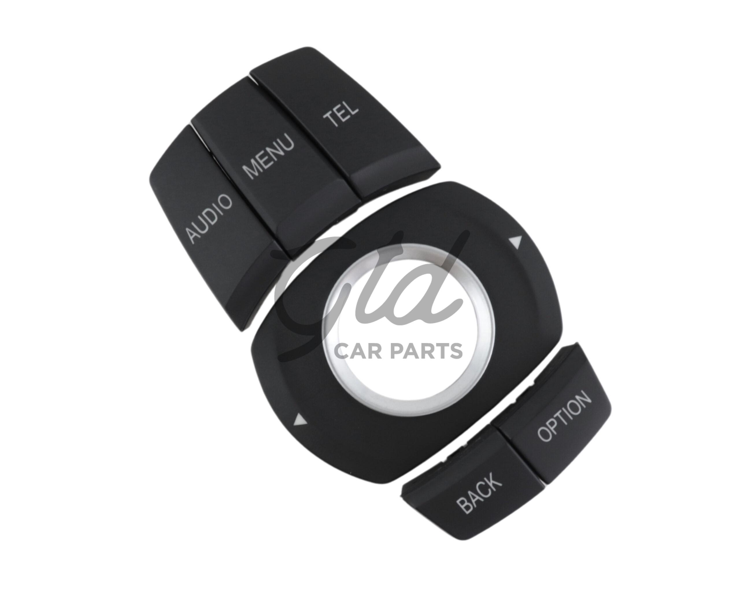 Pack 5 Botões IDRIVE CIC BMW Série 1 2 3 4 X1 I3 F20 F22 F45 F30 F32 I3 2010-2020