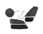 Conjunto de 3 Botões Ajuste de Banco Frontal Esquerdo BMW Série 5 5GT 6 7 X5 X6 F10 F11 F07 F06