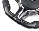 VOLANTE CARBONO C/ DISPLAY BMW SÉRIE 5 6 7 F10 F11 F06 F12 F01 F02 2010-2018 - Image 4