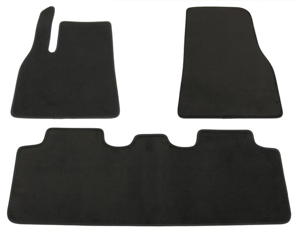 Tapetes Interiores Veludo Tesla Model Y 2020->