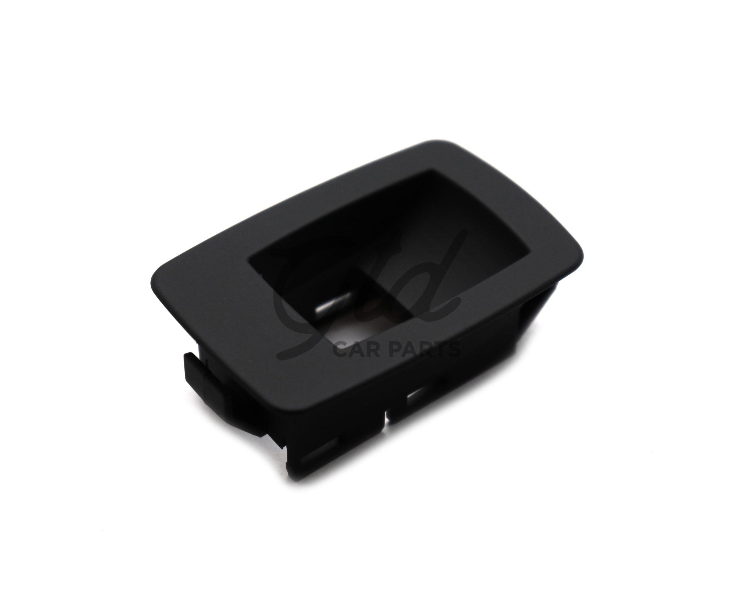 Base P/ Interruptor de Vidros Passageiro Preta BMW Série 3 E90 E91 E92 2004-2012