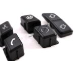 Botões P/ Comandos Volante BMW Série 1 3 X1 E81 E82 E87 E90 E91 E84 Versão 1 - Image 2