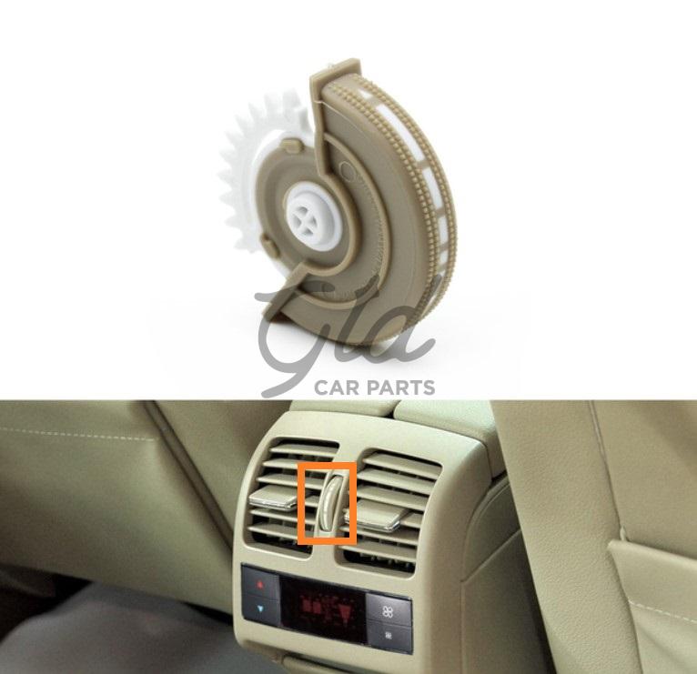 Regulador do Ar Ventilação Central Traseira Bege Mercedes-Benz C E GLK W204 W212 W207 2007-2016