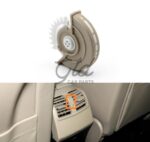 Regulador do Ar Ventilação Central Traseira Bege Claro Mercedes-Benz C E GLK W204 W212 W207 2007-2016