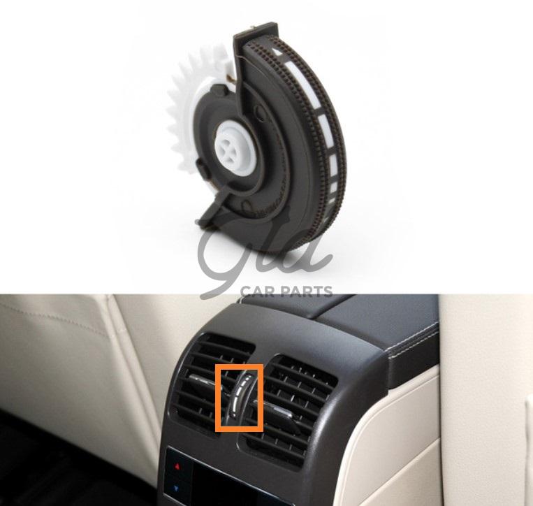 Regulador do Ar Ventilação Central Traseira Moka Mercedes-Benz C E GLK W204 W212 W207 2007-2016