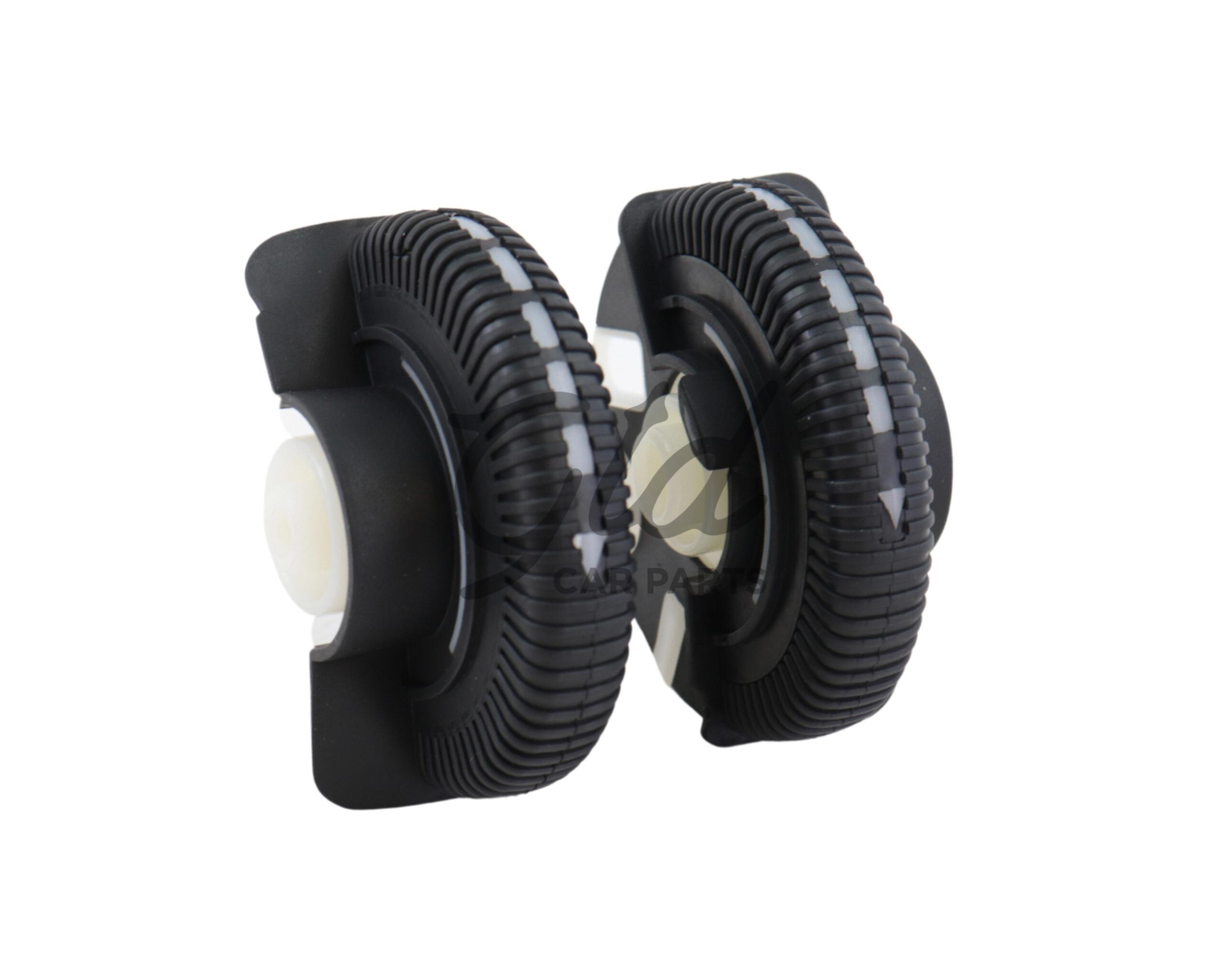 Conjunto 2 Reguladores Ventilação Frontal Central Preto Mercedes-Benz Classe E W211 2003-2008