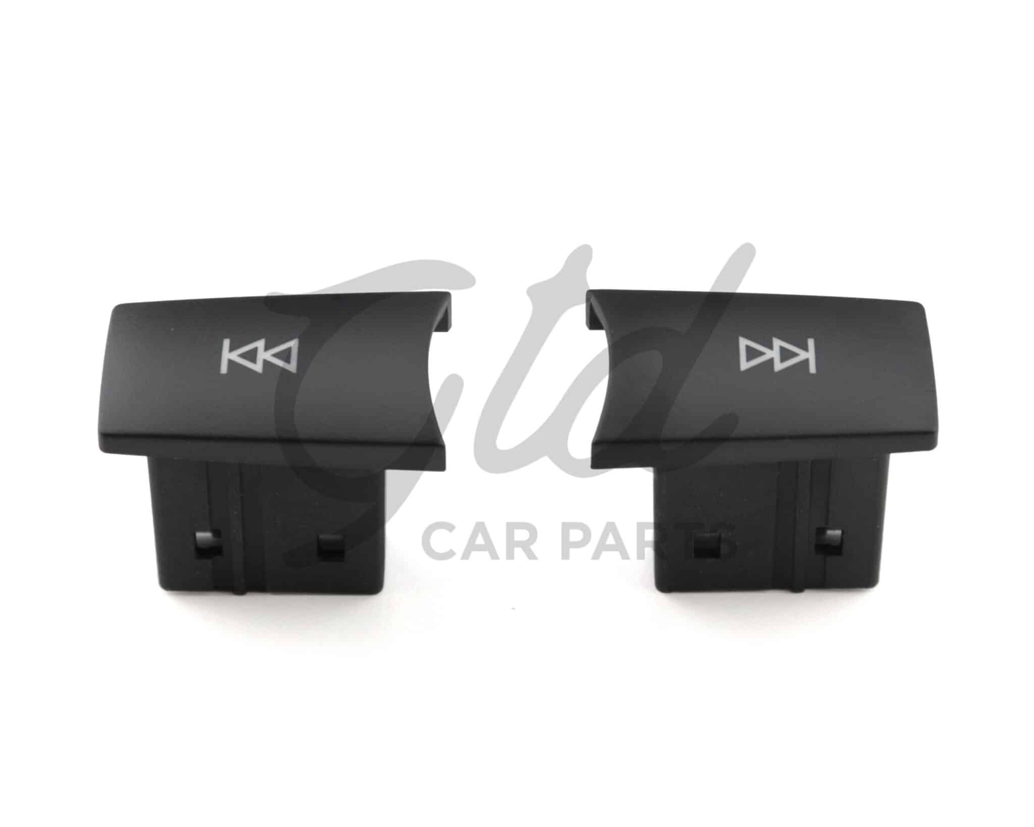 BOTÕES RÁDIO ''SETAS'' PRETO MATTE MERCEDES-BENZ CLASSE C E GLK W204 2009-2016 MODELO A