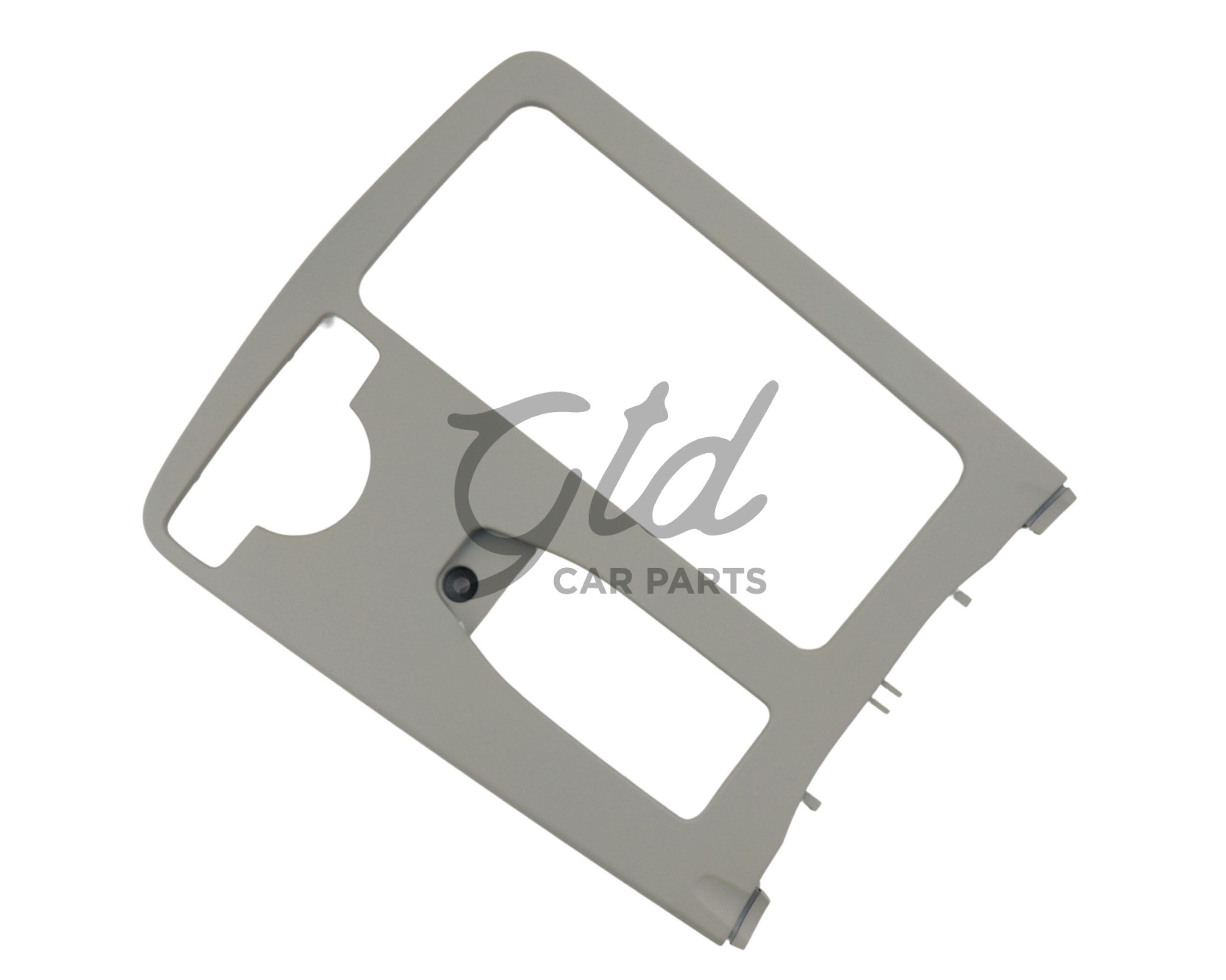 Moldura Consola Central Cinza Mercedes-Benz Classe C E W204 W207 W212 2007-2013