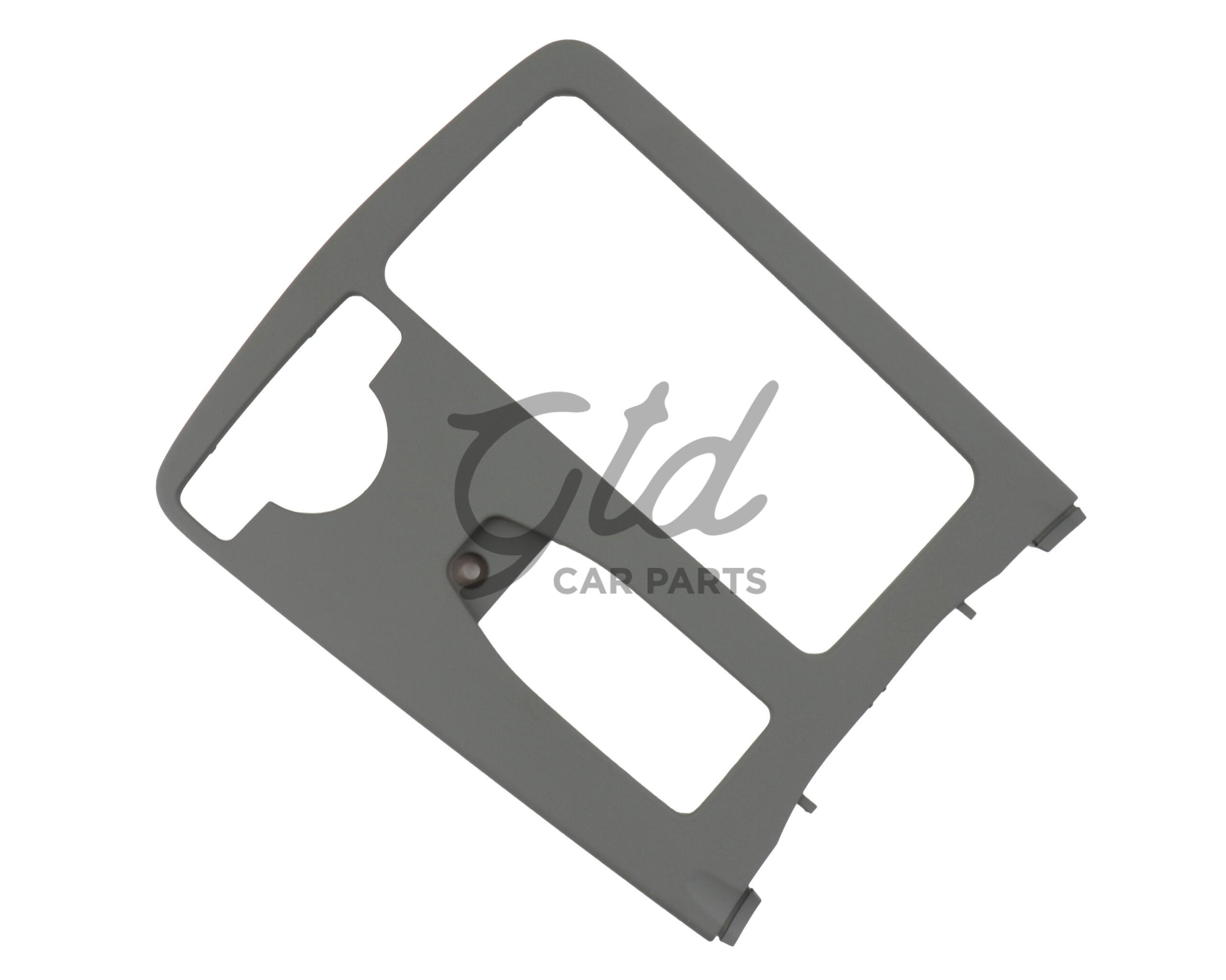 MB06-0006-1-scaled Moldura Consola Central Cinza Escuro Mercedes-Benz Classe C E W204 W207 W212 2007-2013 - Image 1