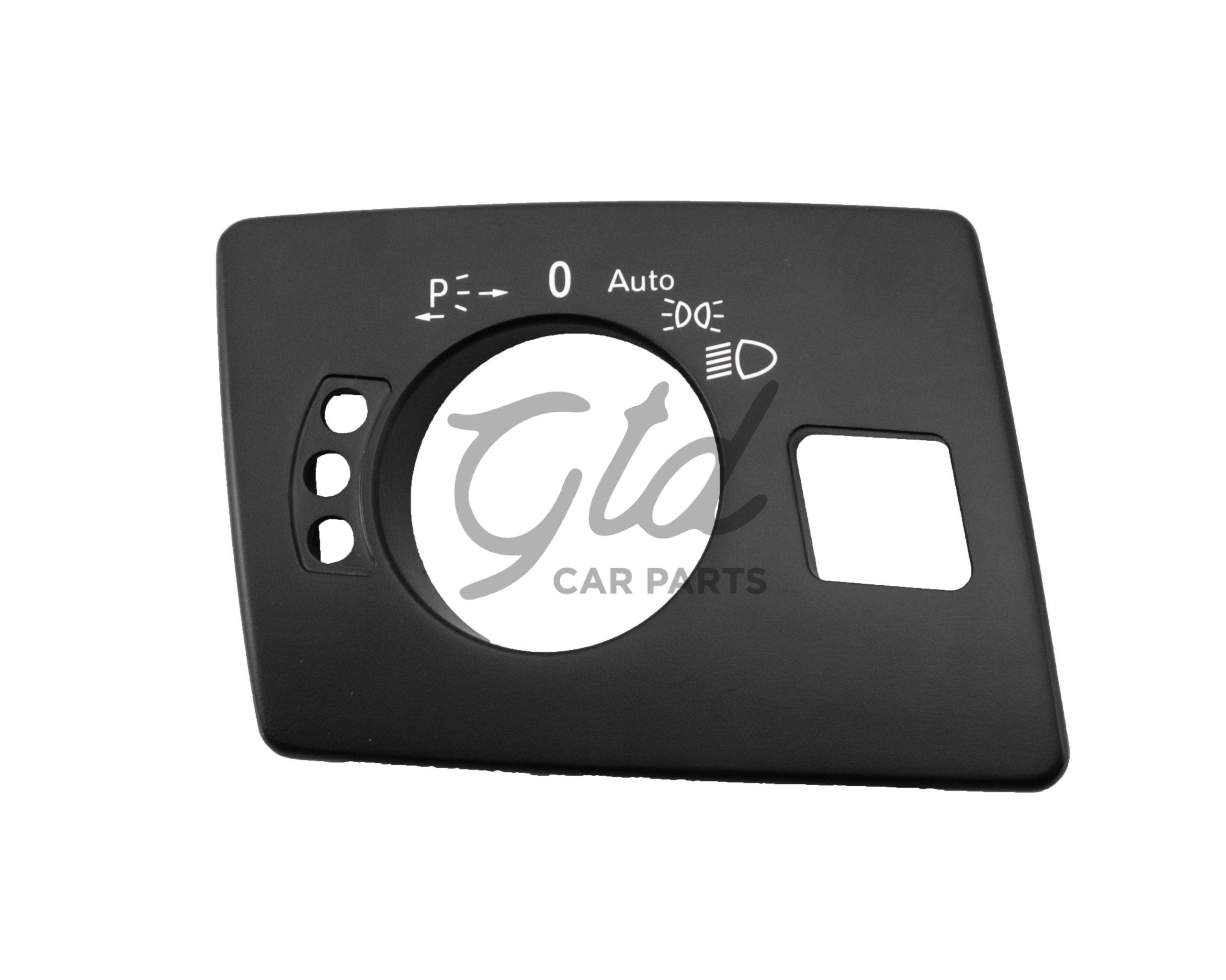 Moldura Comutador de Luzes Preta Mercedes-Benz Classe CL W215 2000-2006