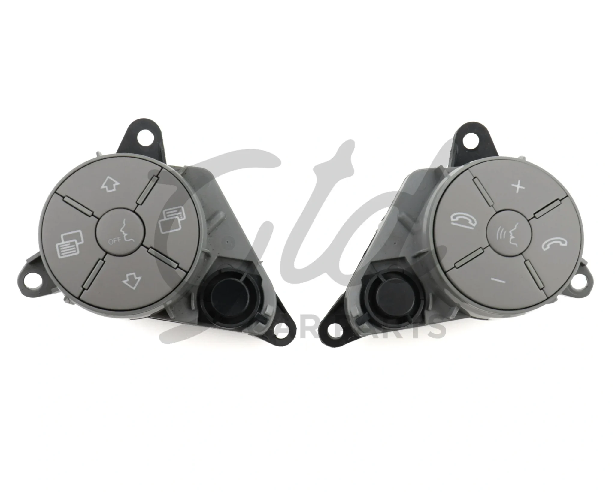 Comandos Volante Cinza Mercedes-Benz Classe R CLS SLK W251 W164 W219 W230 2008-2011